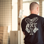 Limited Edition Hand-stenciled Axe What You Can Do For Your Country Tee