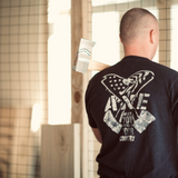 Limited Edition Hand-stenciled Axe What You Can Do For Your Country Tee